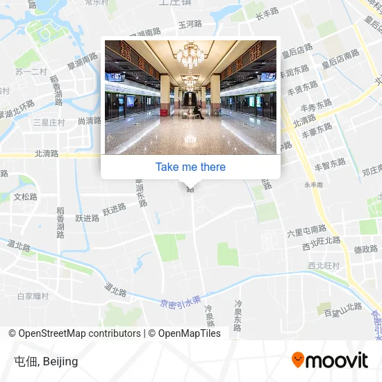 屯佃 map
