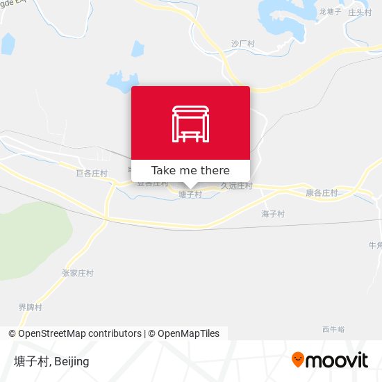 塘子村 map