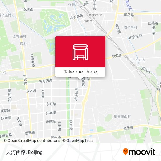 天河西路 map