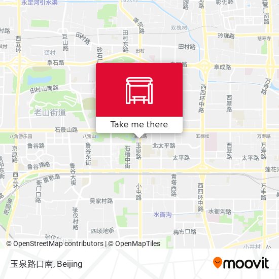 玉泉路口南 map