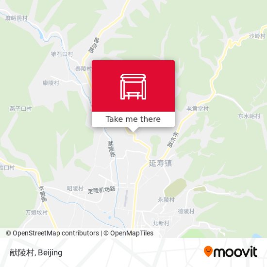 献陵村 map