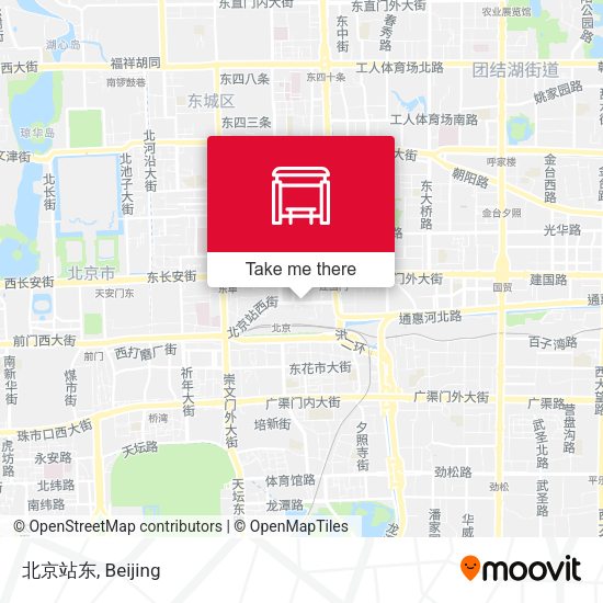 北京站东 map