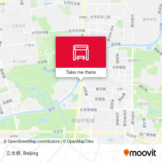 立水桥 map