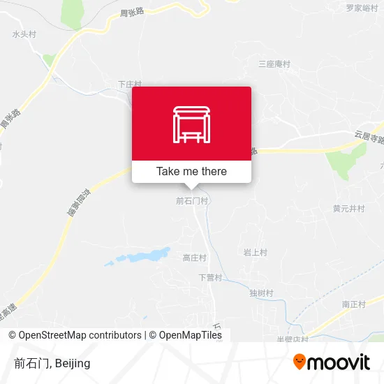 前石门 map