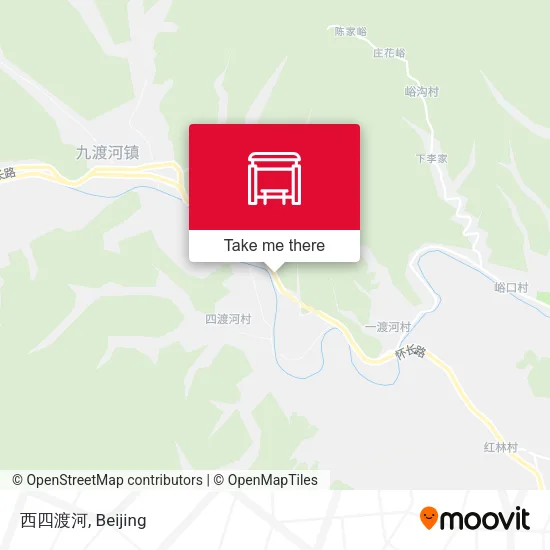 西四渡河 map