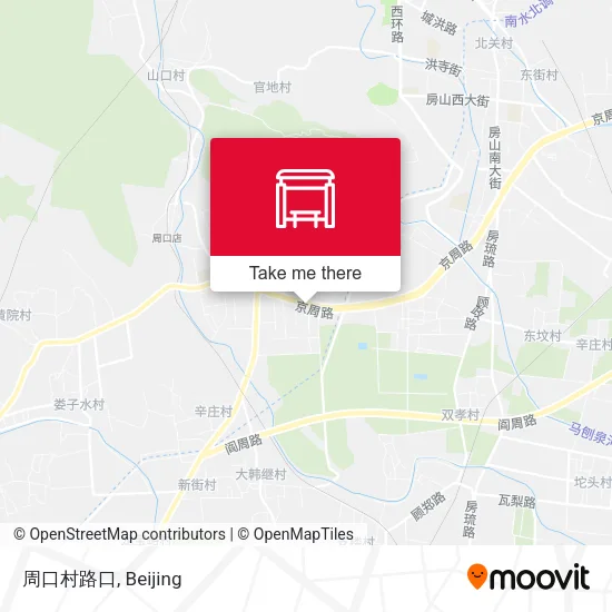 周口村路口 map
