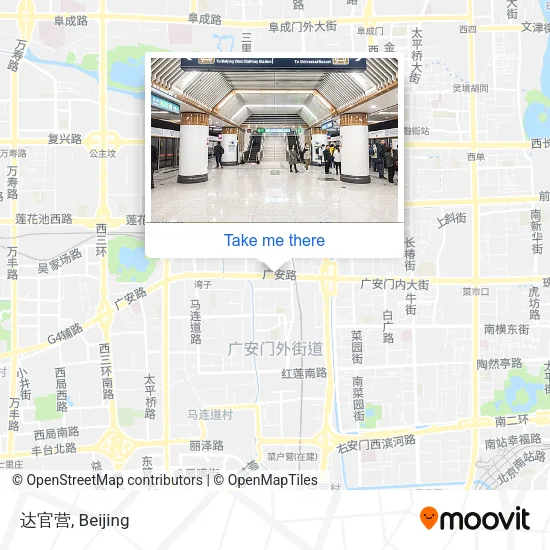 达官营 map