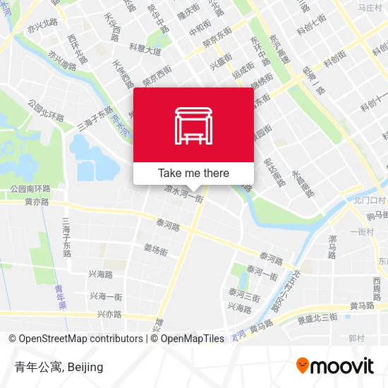 青年公寓 map