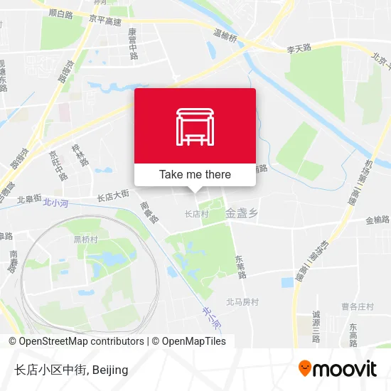 长店小区中街 map