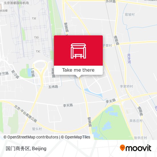 国门商务区 map