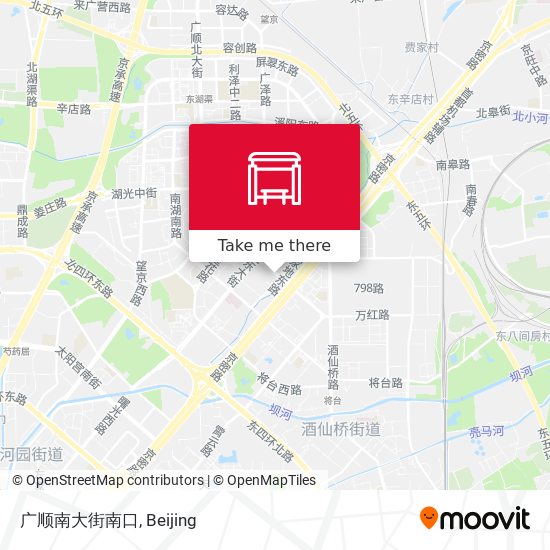 广顺南大街南口 map