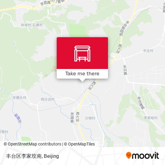 丰台区李家坟南 map