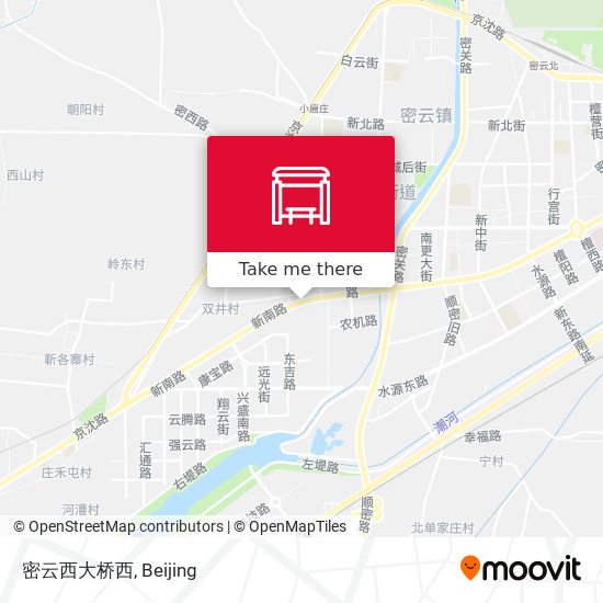 密云西大桥西 map