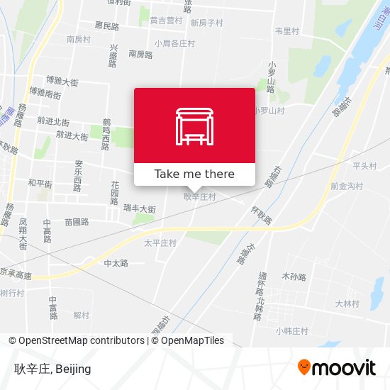 耿辛庄 map