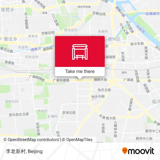 李老新村 map
