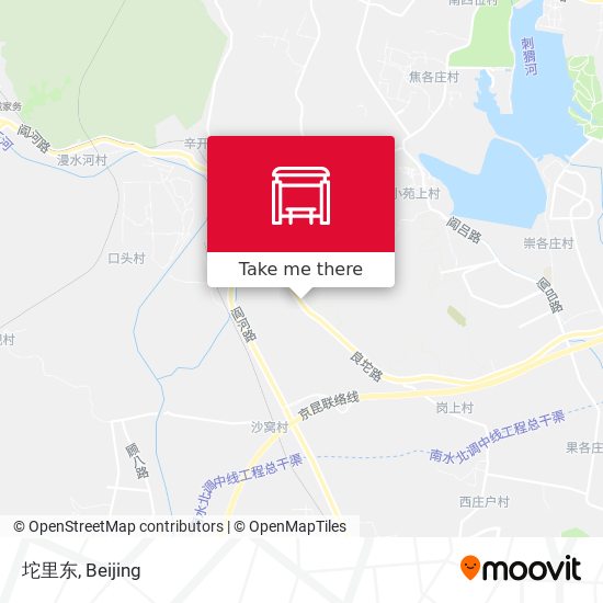 坨里东 map