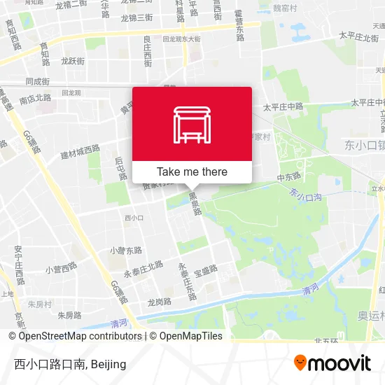 西小口路口南 map