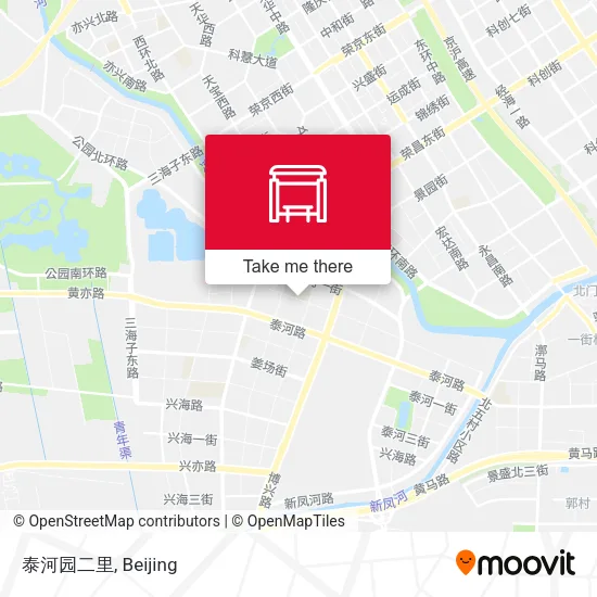 泰河园二里 map
