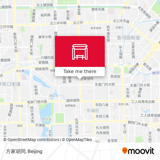 方家胡同 map