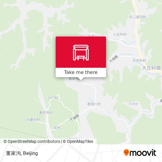 董家沟 map
