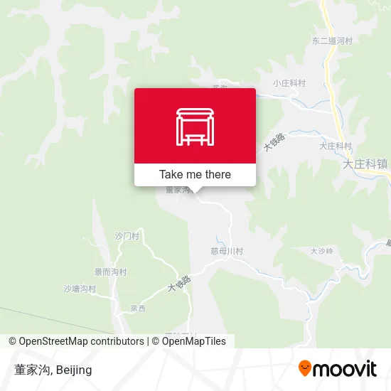 董家沟 map