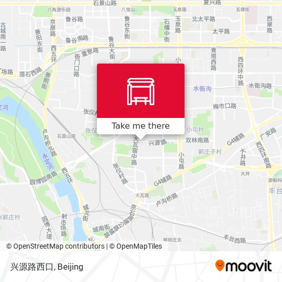 兴源路西口 map