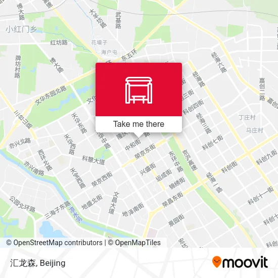 汇龙森 map