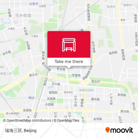 瑞海三区 map