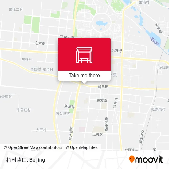 柏村路口 map