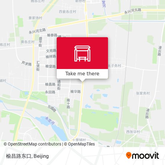 榆昌路东口 map