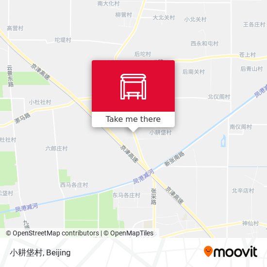 小耕垡村 map