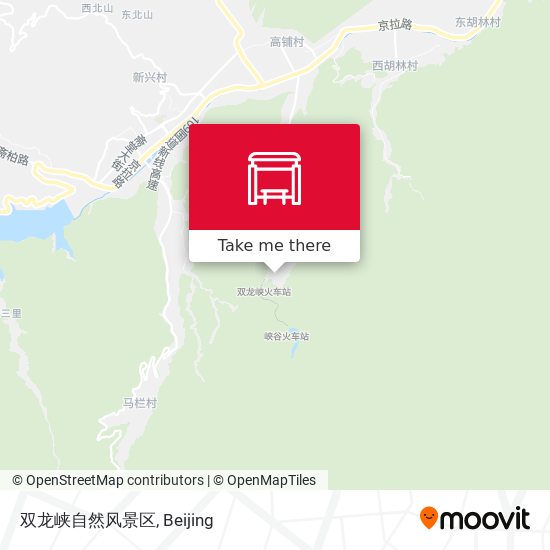 双龙峡自然风景区 map
