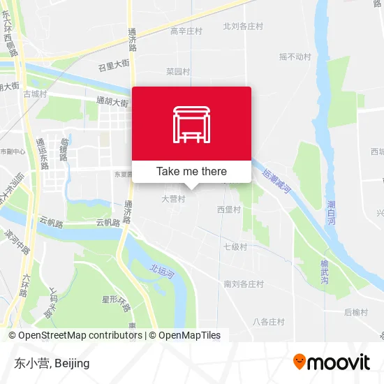 东小营 map
