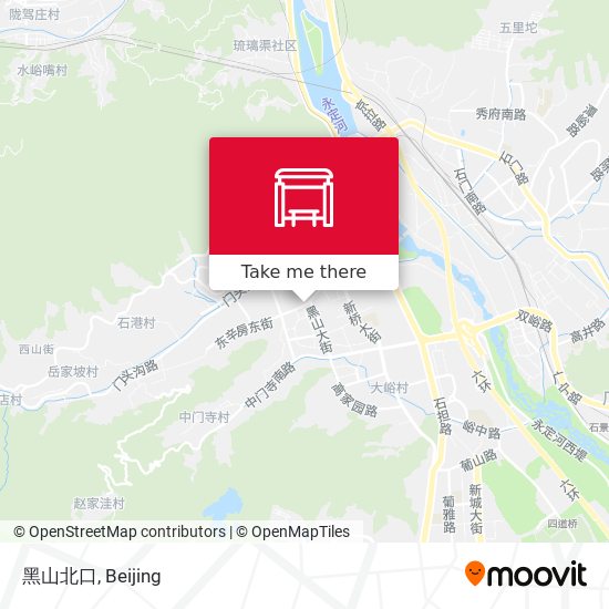 黑山北口 map