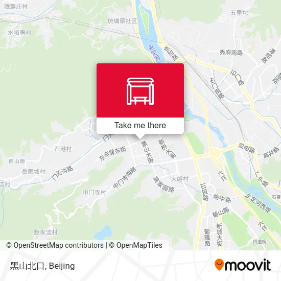 黑山北口 map