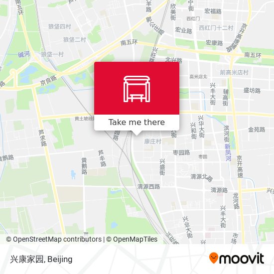 兴康家园 map