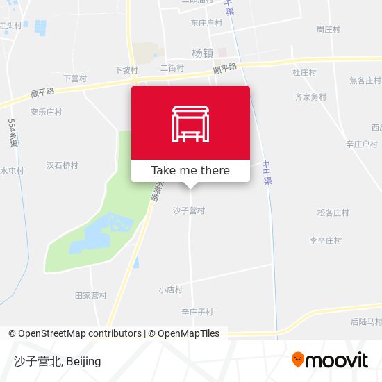 沙子营北 map