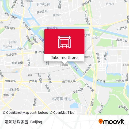 运河明珠家园 map