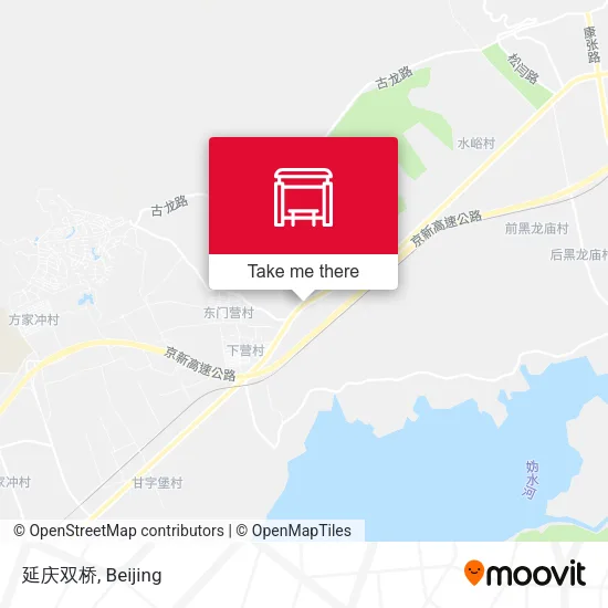 延庆双桥 map