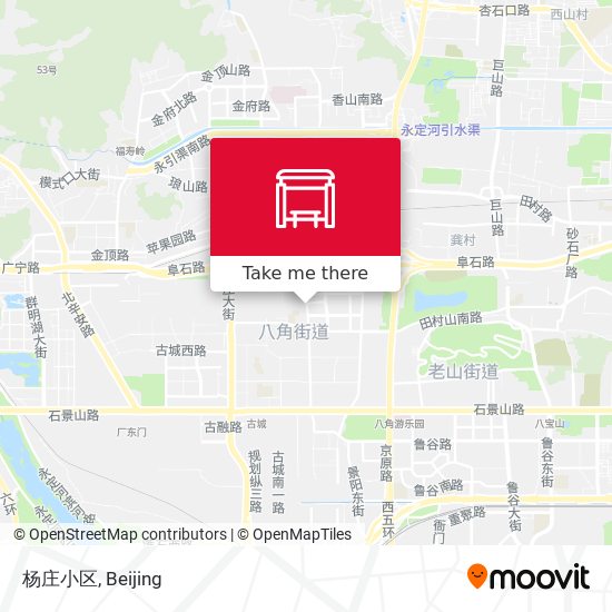 杨庄小区 map