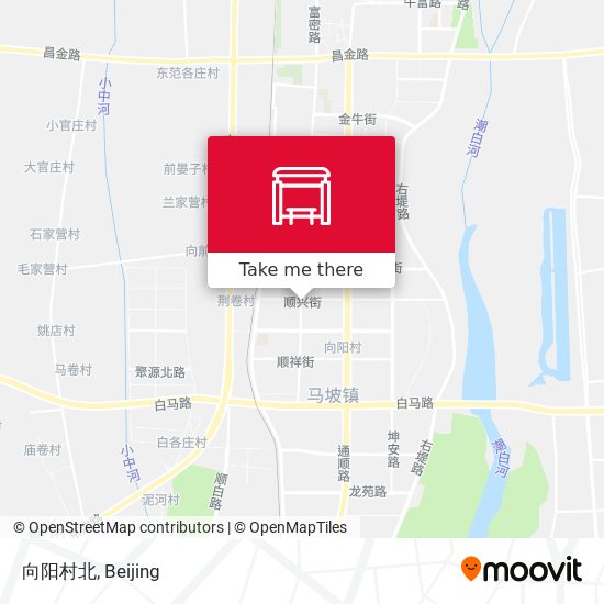 向阳村北 map