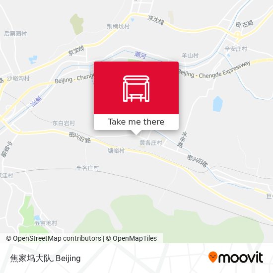焦家坞大队 map