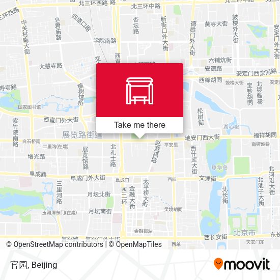 官园 map