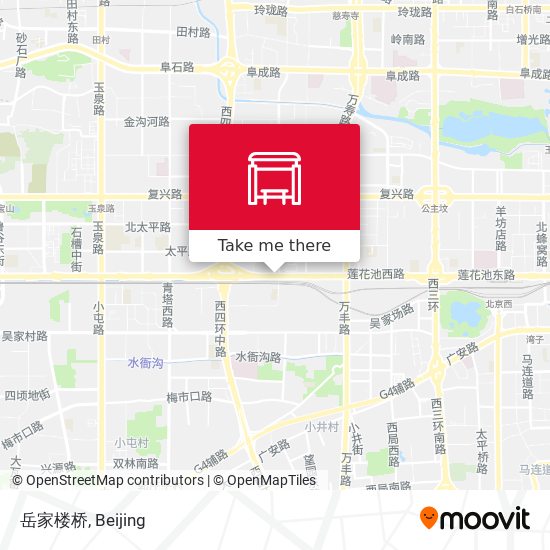 岳家楼桥 map