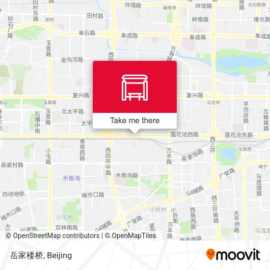 岳家楼桥 map