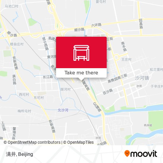 满井 map