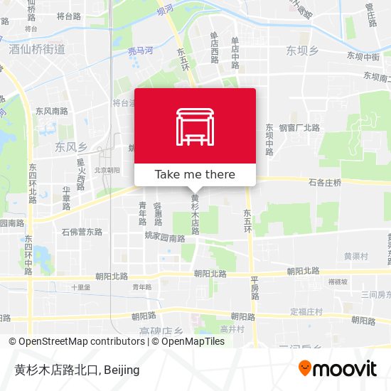 黄杉木店路北口 map