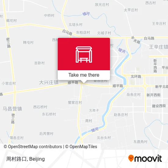 周村路口 map