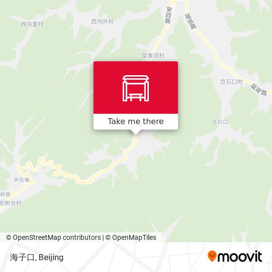 海子口 map