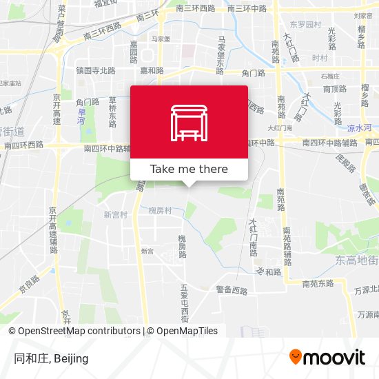 同和庄 map